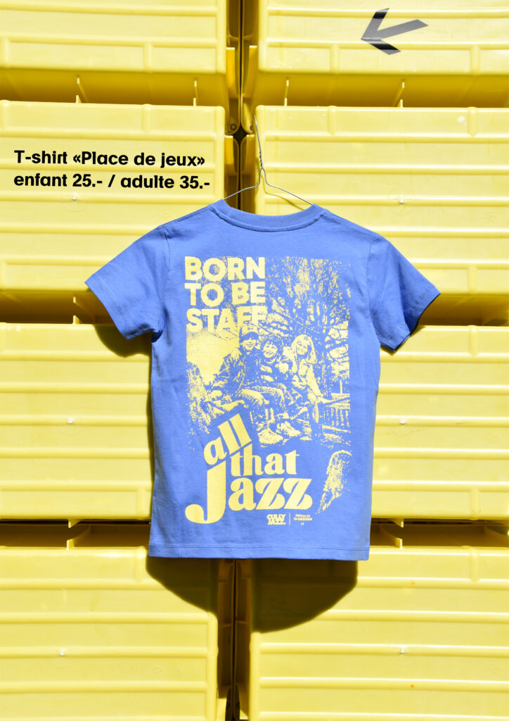 T-shirt Born to be staff